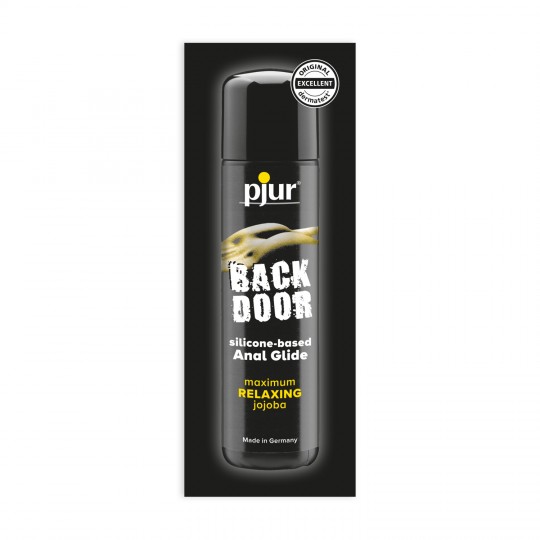 PJUR BACK DOOR RELAXING ANAL GLIDE SILICONE BASED LUBRICANT 1,5ML