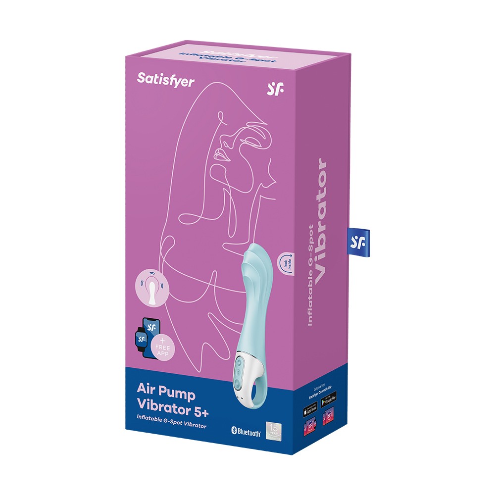 SATISFYER AIR PUMP VIBRATOR 5 WITH CONNECT APP