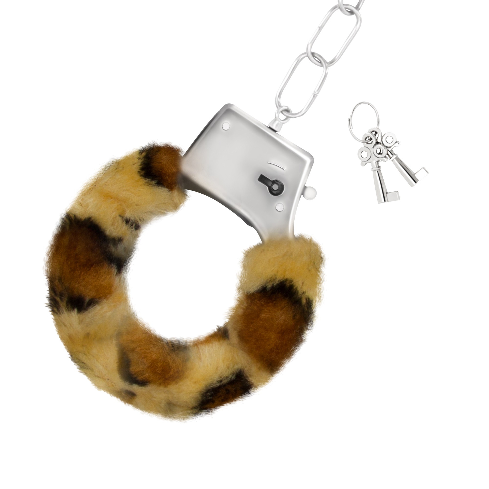 LOVE CUFFS FURRY HANDCUFFS CRUSHIOUS LEOPARD