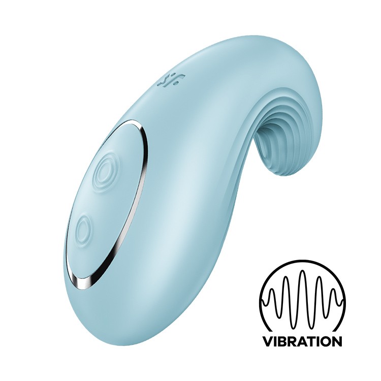 SATISFYER DIPPING DELIGHT LIGHT BLUE STIMULATOR