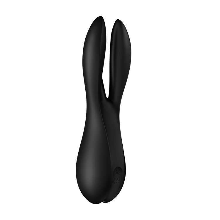 VIBRATORE THREESOME 2 NERO SATISFYER