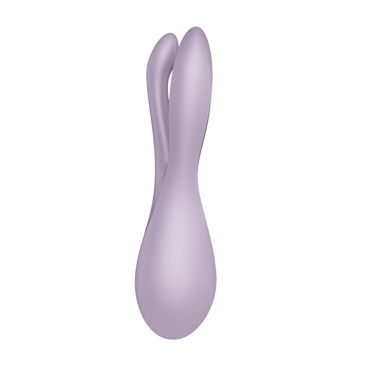 VIBRADOR THREESOME 2 LILÁS SATISFYER