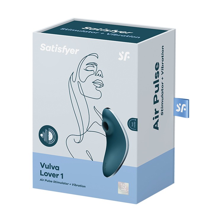 ESTIMULADOR VULVA LOVER 1 AZUL ESCURO