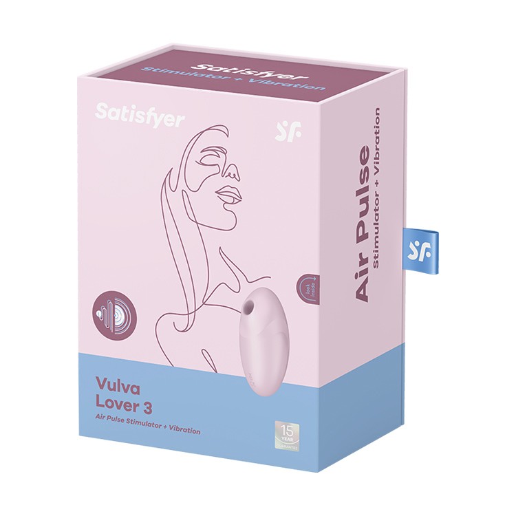 STIMULATEUR VULVA LOVER 3 ROSE SATISFYER