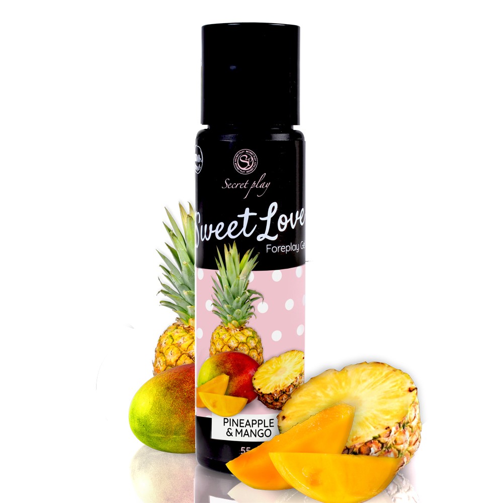 GEL LUBRIFICANTE AROMATIZZATO MANGO ANANAS SWEET LOVE SECRET PLAY 60ML