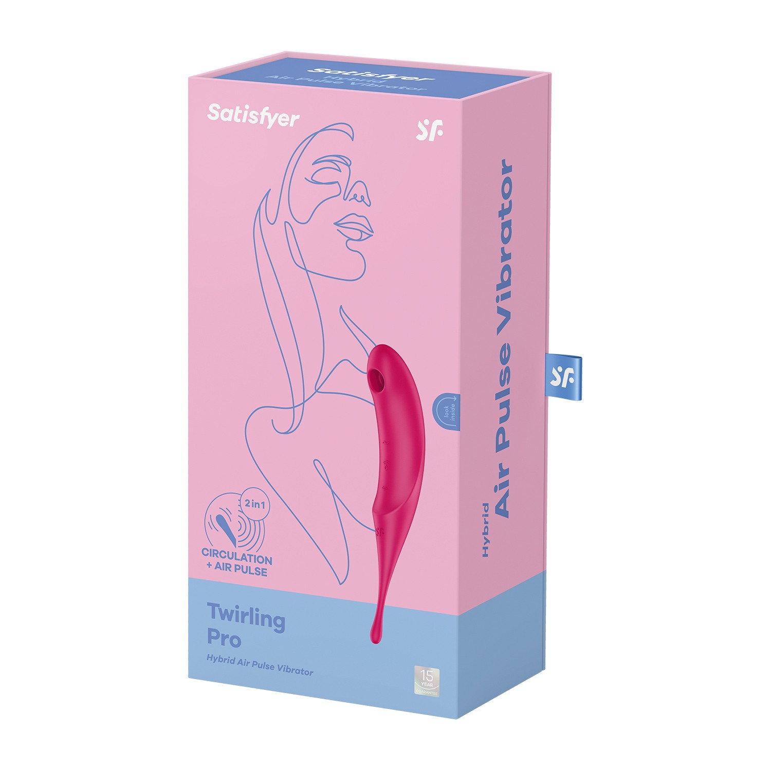 STIMULATEUR TWIRLING PRO ROUGE SATISFYER