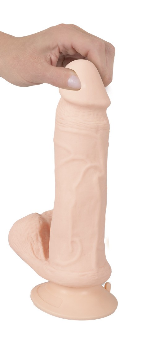 VIBRADOR REALISTA COM COMANDO SEM FIOS BENDABLE RC NATURE SKIN