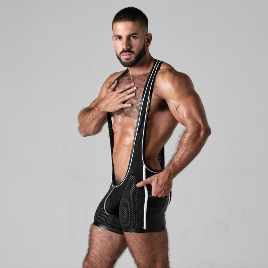 SINGLET LOOK AT IT LOCKER GEAR BIANCO