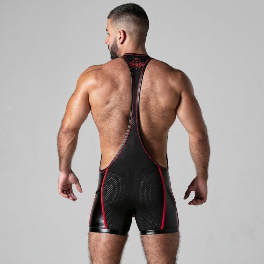 SINGLET LOOK AT IT LOCKER GEAR VERMELHO