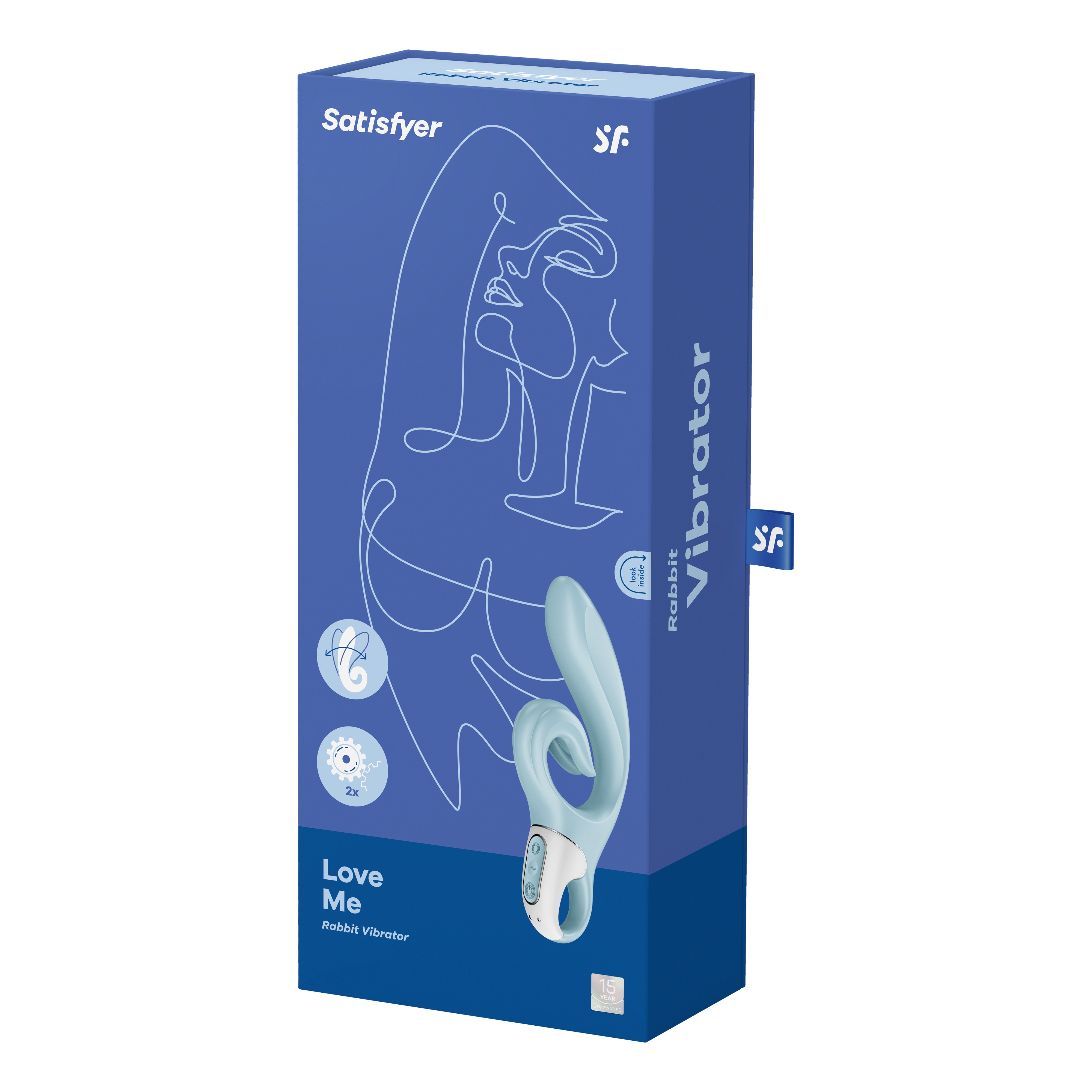 VIBRATEUR LOVE ME BLEU SATISFYER