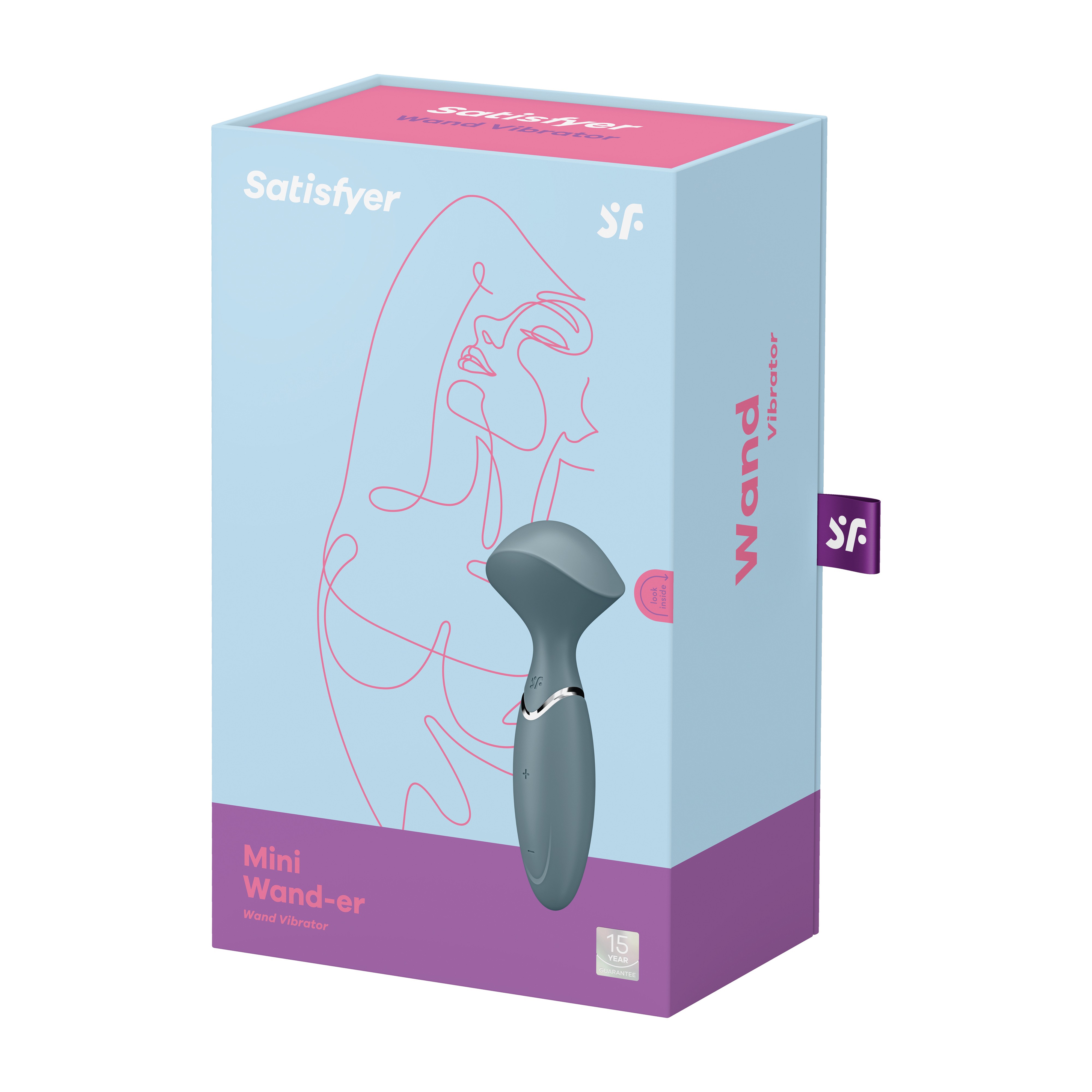 SATISFYER MINI WAND-ER GREY