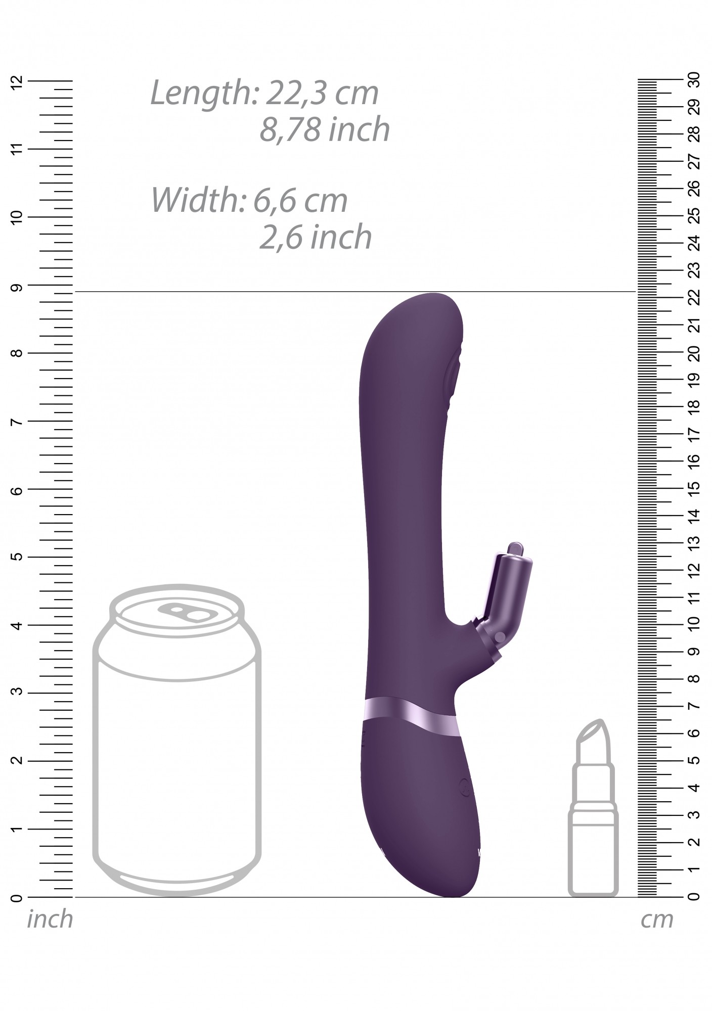 TESTER VIBRADOR ETSU VIVE ROXO