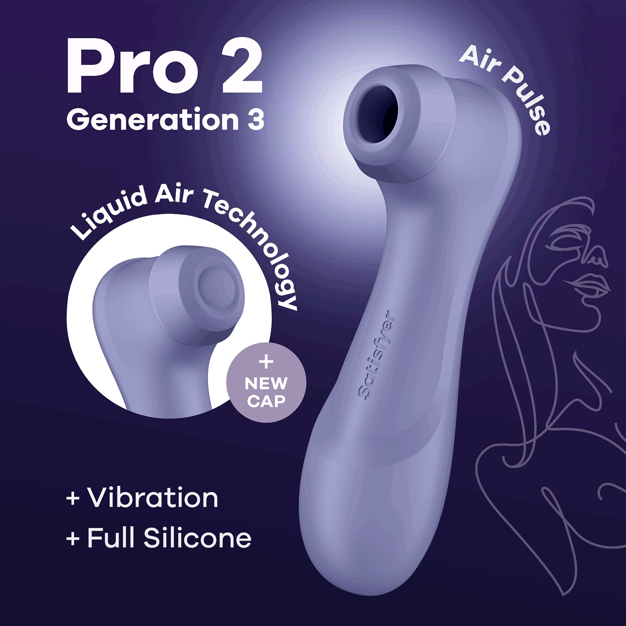 SATISFYER PRO 2 GEN 3 LILAC