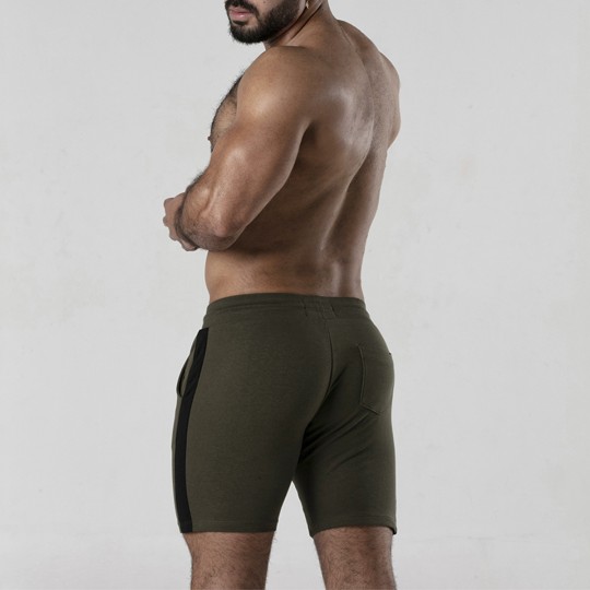 PANTALÓN CORTO SIDE STRIP SHORT CAQUIS LOCKER GEAR