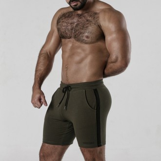 PANTALÓN CORTO SIDE STRIP SHORT CAQUIS LOCKER GEAR