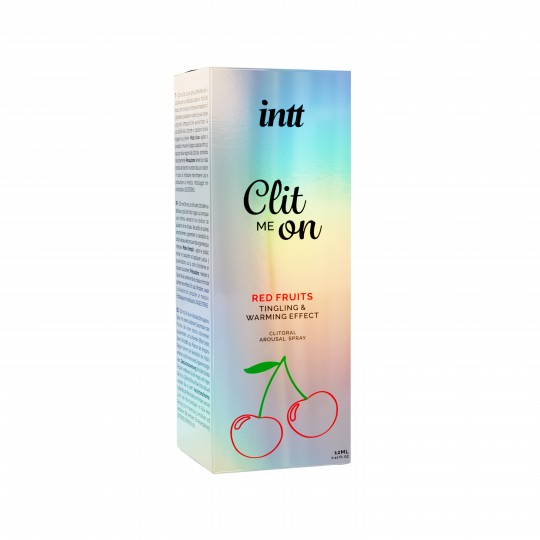 SPRAY ESTIMULANTE PARA CLITÓRIS CLIT ON ME FRUTOS VERMELHOS INTT 12ML