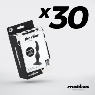 PACK DE 30 PLUG ESTIMULADOR DE PRÓSTATA THE CLAW CRUSHIOUS