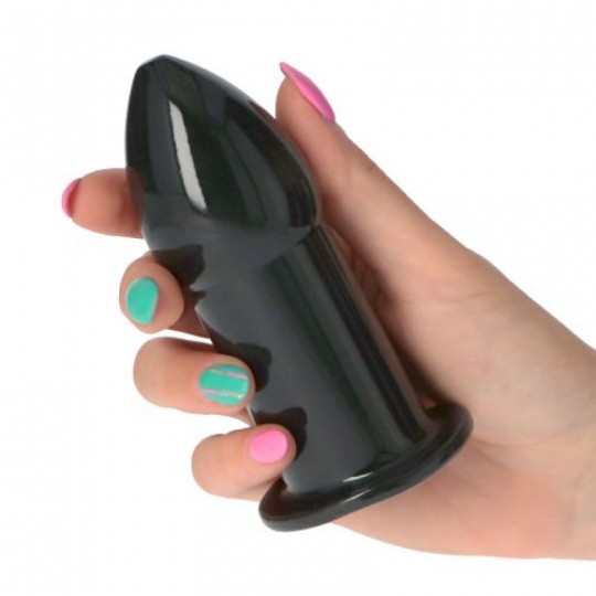 BUTT PLUG SENZA TEMPO ANALE TRAINER L NERO