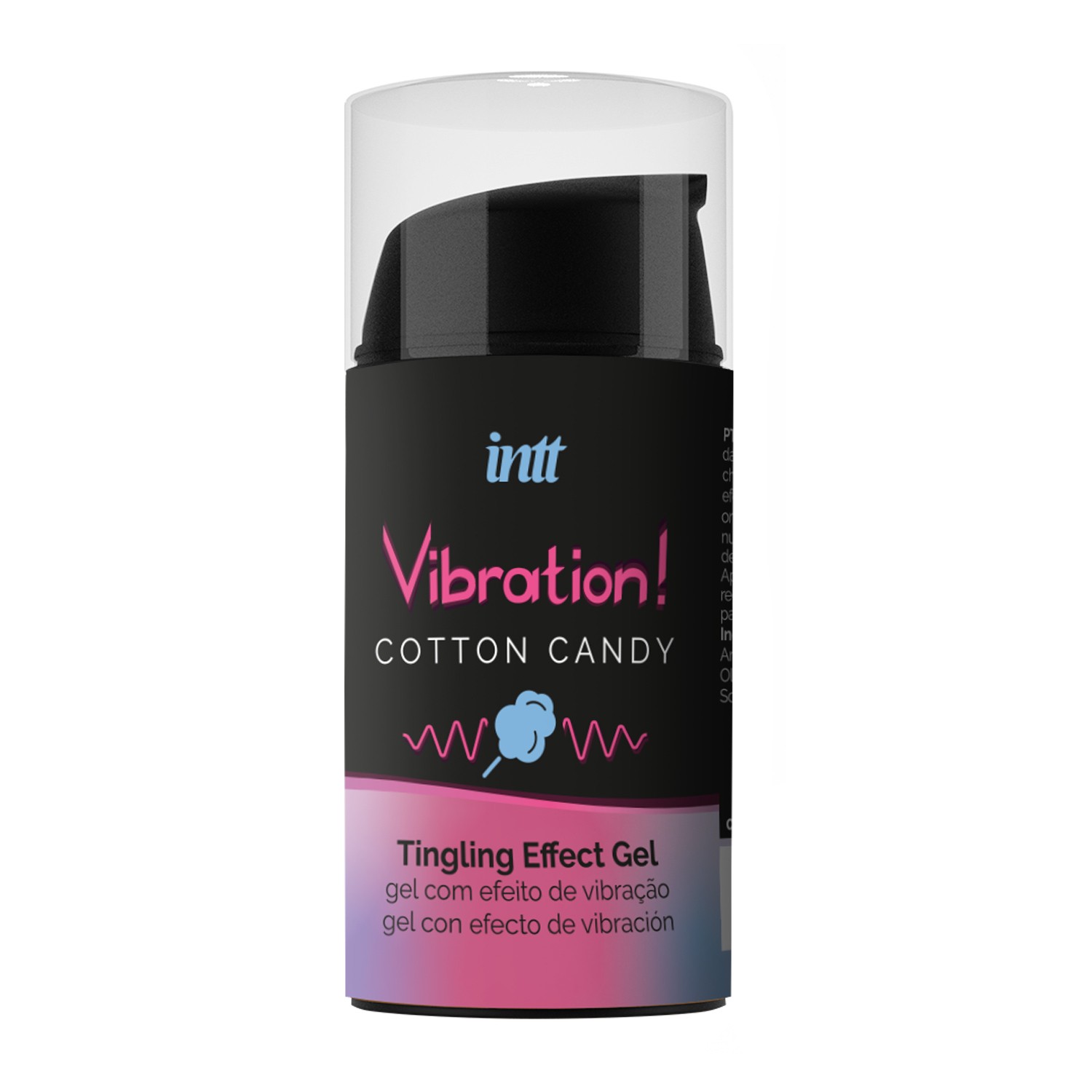 INTT VIBRATION COTTON CANDY GEL 15ML