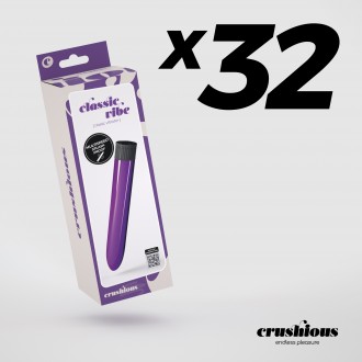 CONFEZIONE DI XX VIBRATORE CLASSICO VIBE CRUSHIOUS VIOLA