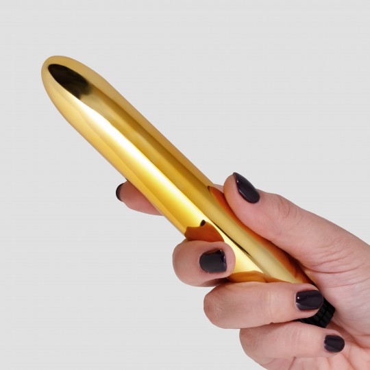 CRUSHIOUS CLASSIC VIBE VIBRATOR GOLDEN