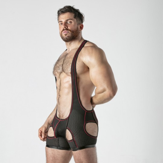 SINGLET LOCKER GEAR ROUGE