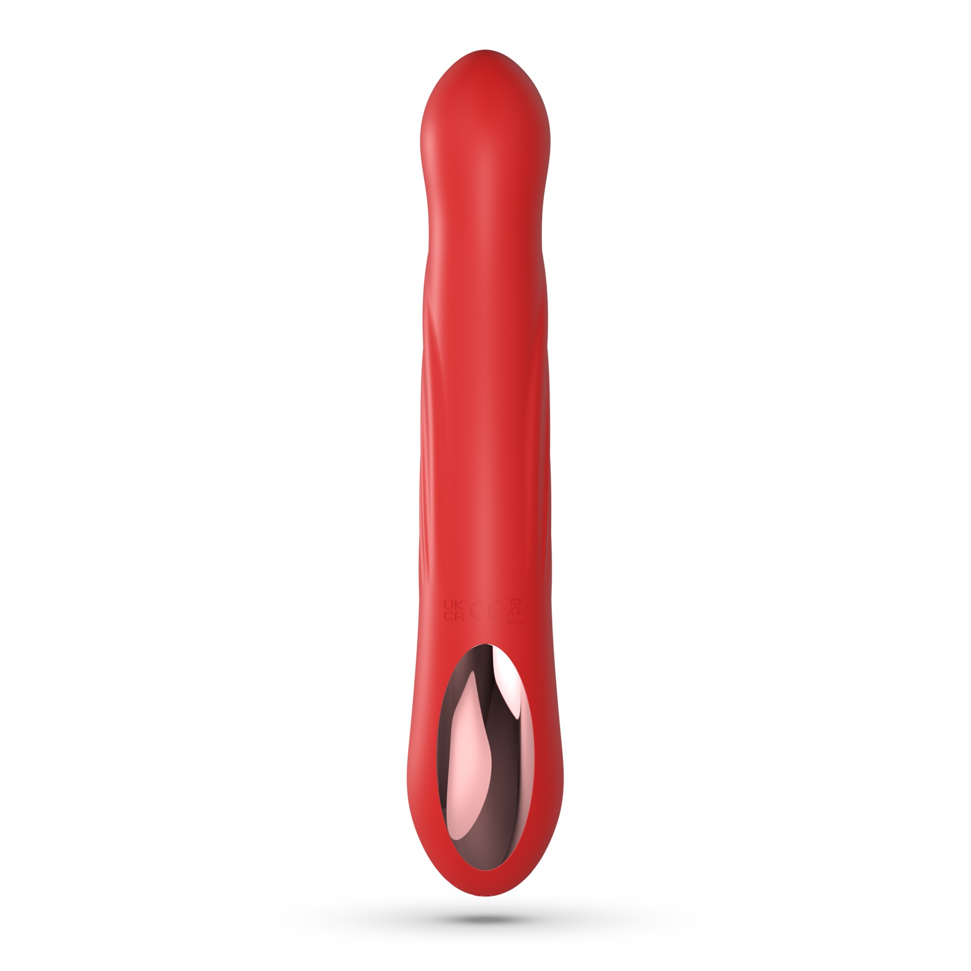 LAPIN VIBRADOR CONEJO RECARGABLE CON EMPUJE ROJO CRUSHIOUS