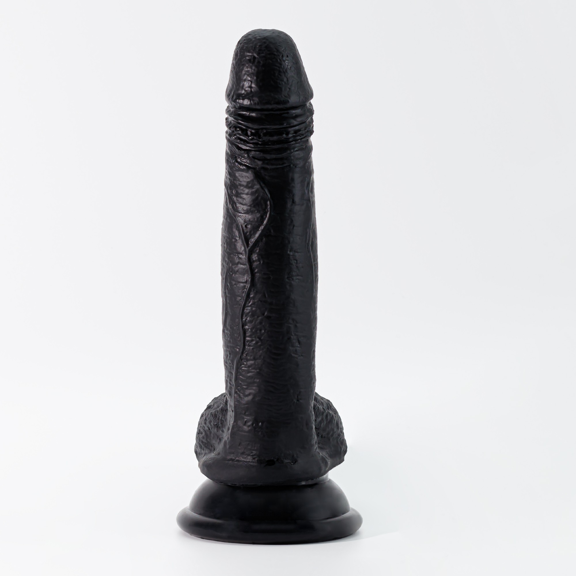 DILDO DE SILICONE LÍQUIDO INVIKTUS 7 CRUSHIOUS PRETO