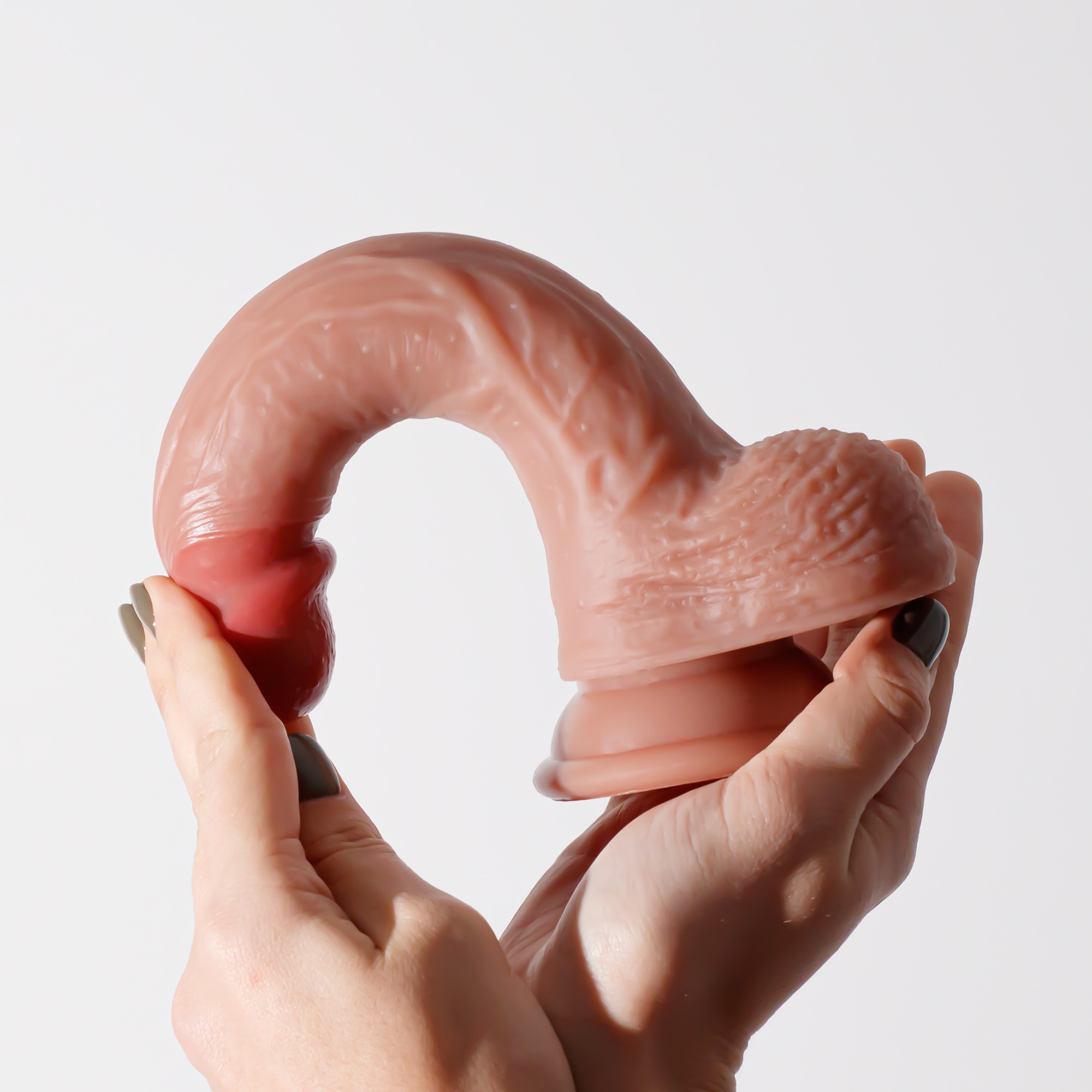 CRUSHIOUS INVIKTUS 8 LIQUID SILICONE DILDO FLESH