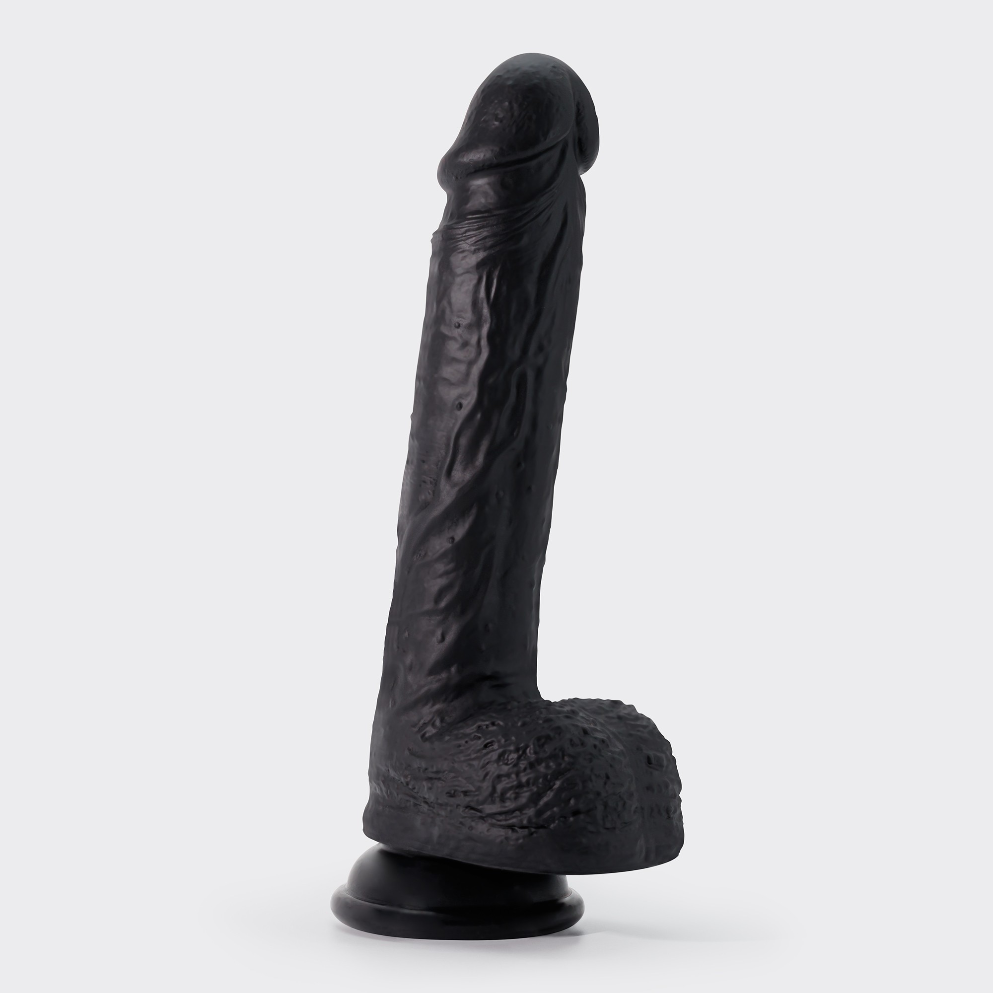 CRUSHIOUS INVIKTUS 8 LIQUID SILICONE DILDO BLACK