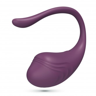 CRUSHIOUS TAMAGO RECHARGEABLE VIBRATING EGG WITH REMOTE PURPLE