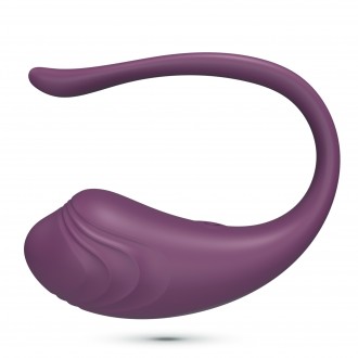 CRUSHIOUS TAMAGO RECHARGEABLE VIBRATING EGG WITH REMOTE PURPLE