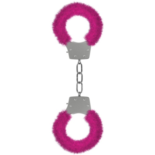 ALGEMAS COM PELUCHE PLEASURE FURRY HANDCUFFS ROSA