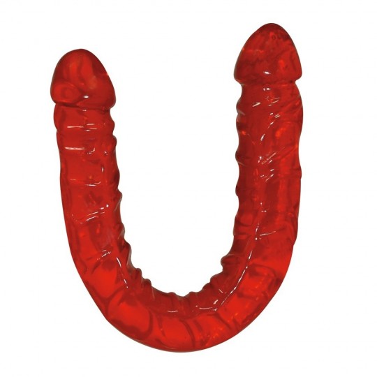 DILDO DOBLE ULTRA DONG ROJO YOU2TOYS