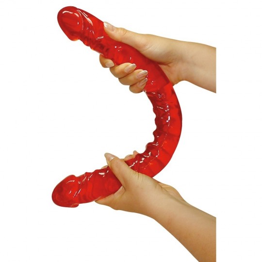 DILDO DOBLE ULTRA DONG ROJO YOU2TOYS