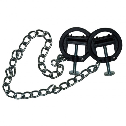 NIPPLE CLAMPS WITH METAL CHAIN