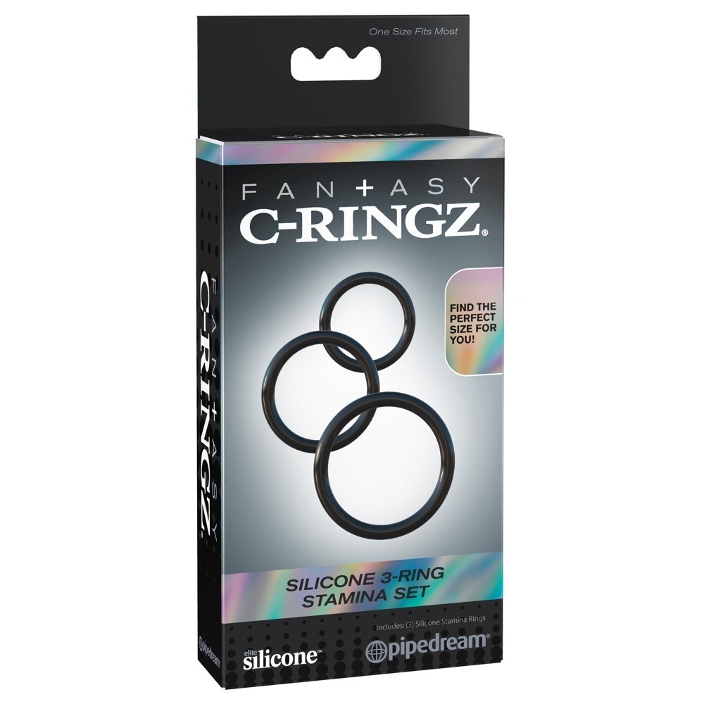 SILICONE 3-RING STAMINA SET