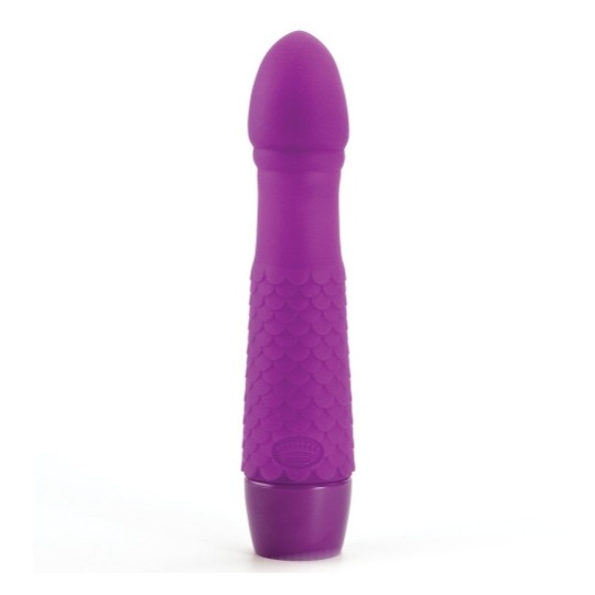 VIBRADOR BRIGIT ROXO EMBALAGEM BRANCA