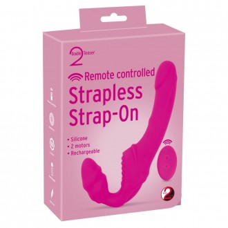 VIBRATING STRAPLESS STRAP-ON 2