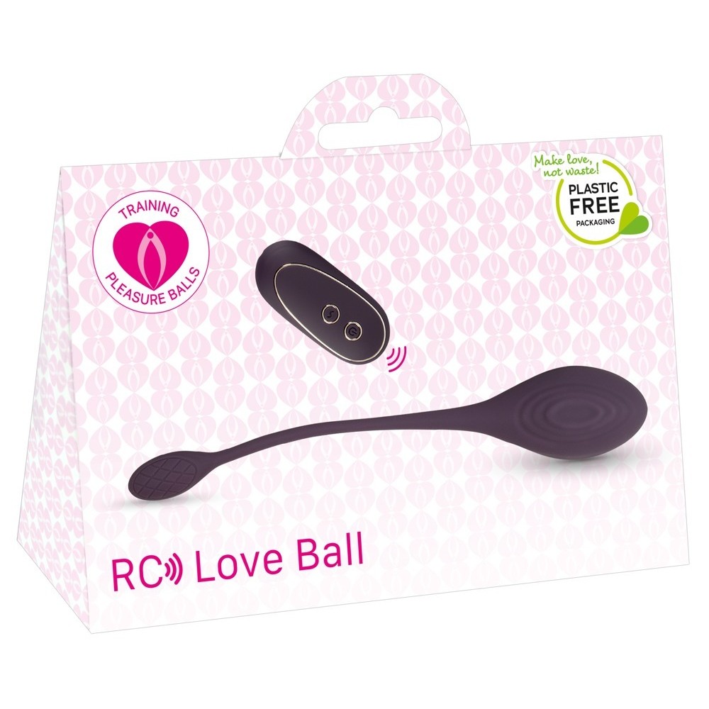 RC SINGLE VIBRATING LOVE BALL