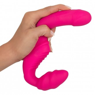 VIBRATING STRAPLESS STRAP-ON