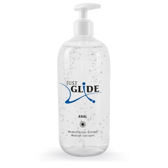 LUBRICANTE A BASE DE AGUA ANAL 500ML JUST GLIDE