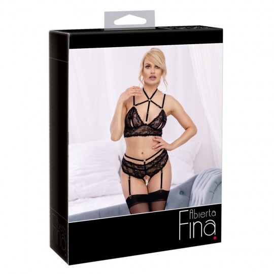 BRA PLUS SUSPENDER BRIEFS