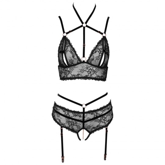 BRA PLUS SUSPENDER BRIEFS