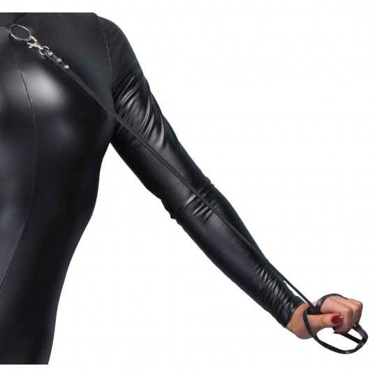 CATSUIT WITH LEASH