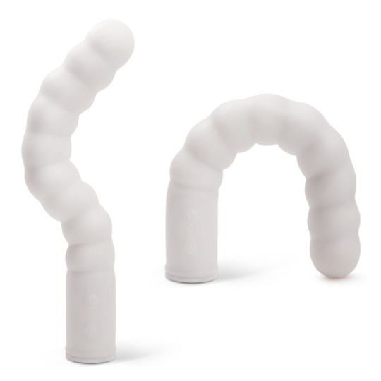 VIBRADOR CON CALENTAMIENTO RECARGABLE ZIG ZAG BLANCO