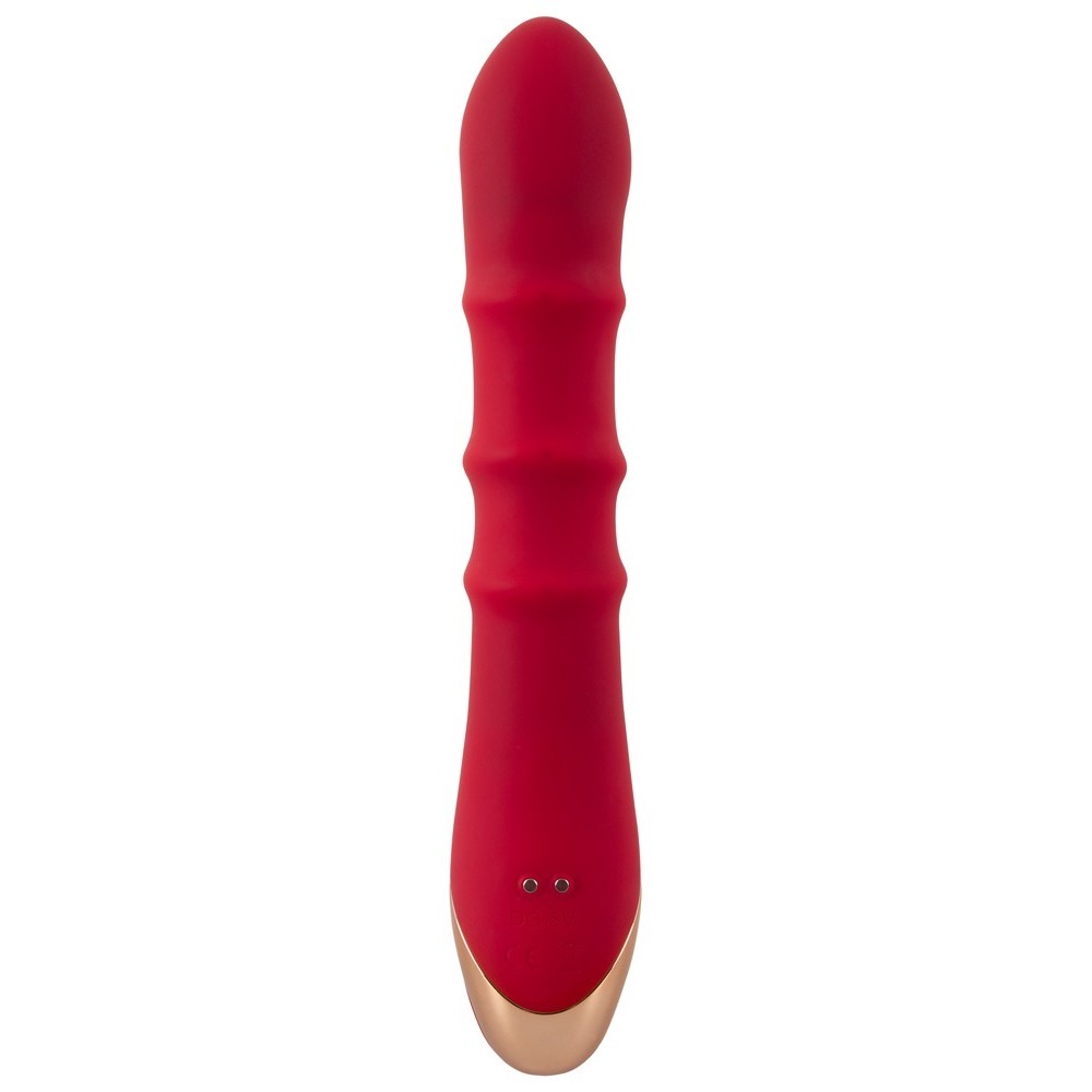 RABBIT VIBRATOR WITH 3 MOVING RINGS