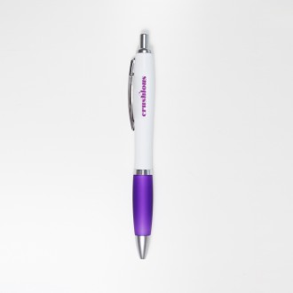 CRUSHIOUS MERCHANDISING PURPLE BALLPOINT PEN