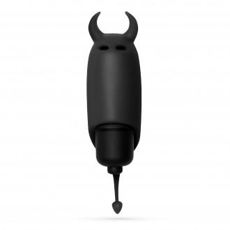 CRUSHIOUS O-PET DEVIL WITH 10 VIBRATION BULLET BLACK