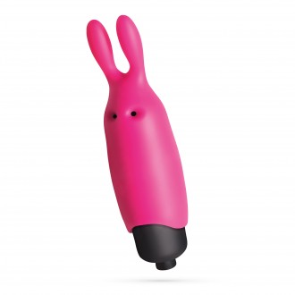 CRUSHIOUS O-PET RABBIT WITH 10 VIBRATION BULLET PINK